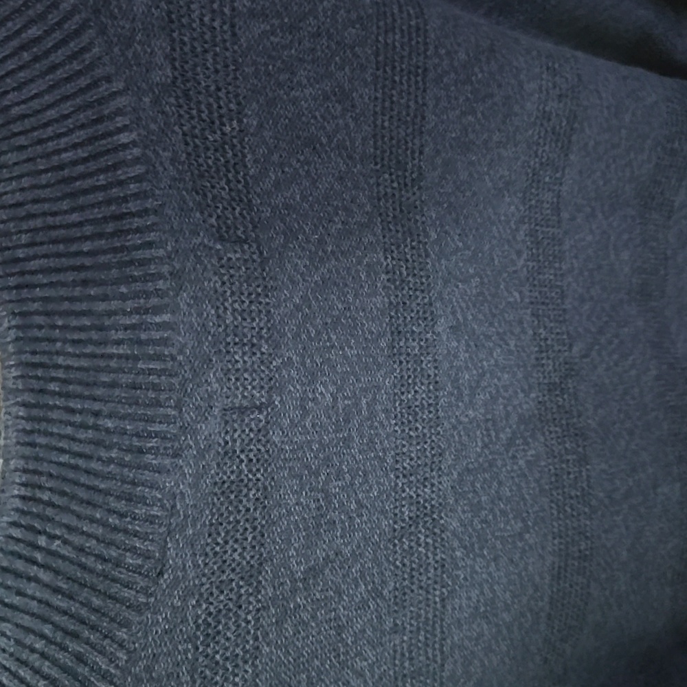 Chaps Navy Sweater - Picture 9 of 10